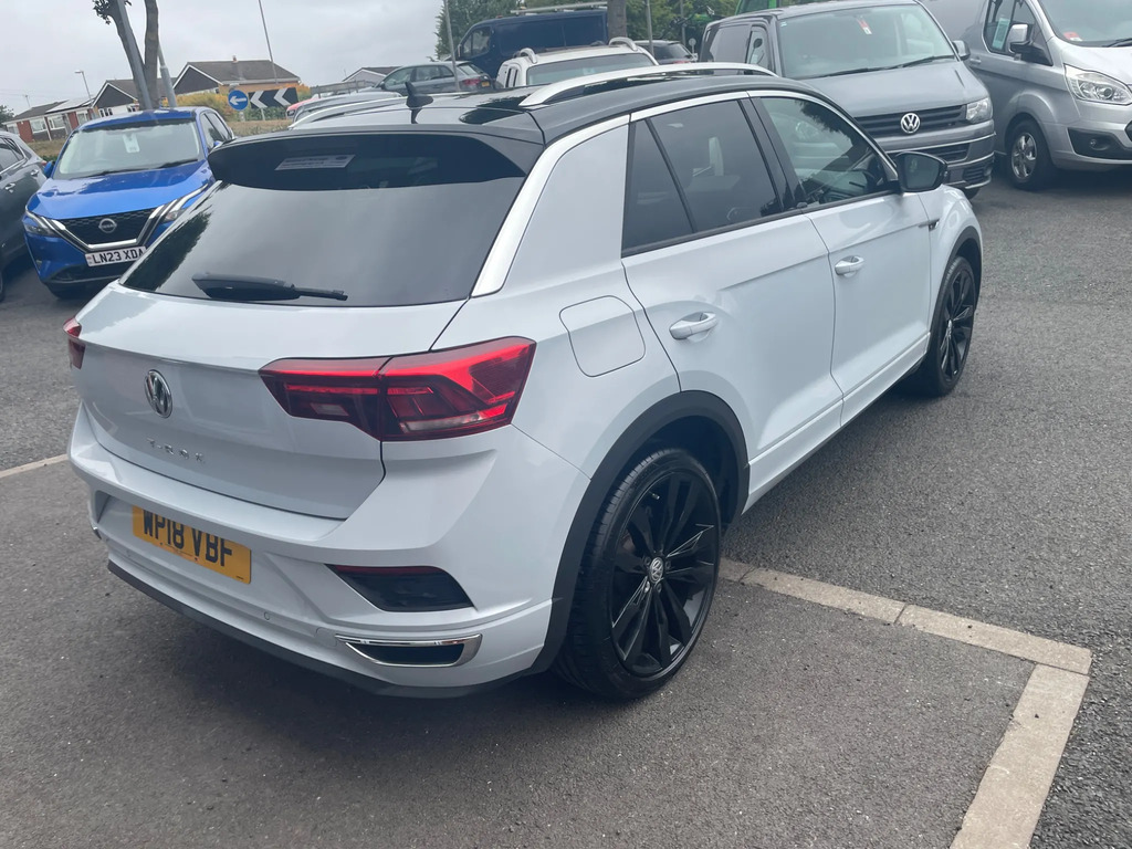 Volkswagen T-Roc 1.5 Tsi Evo R-line Suv Dsg Euro 6 Ss Silver #6