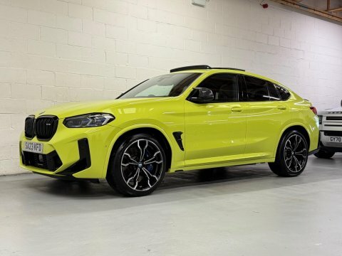 BMW X4 M 3.0I Competition Yellow #5