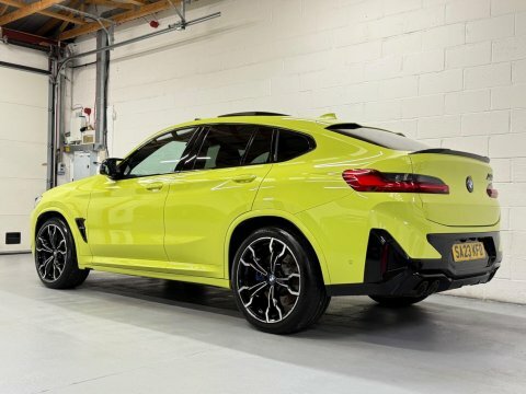 BMW X4 M 3.0I Competition Yellow #2