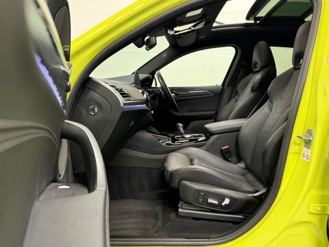 BMW X4 M 3.0I Competition Yellow #3