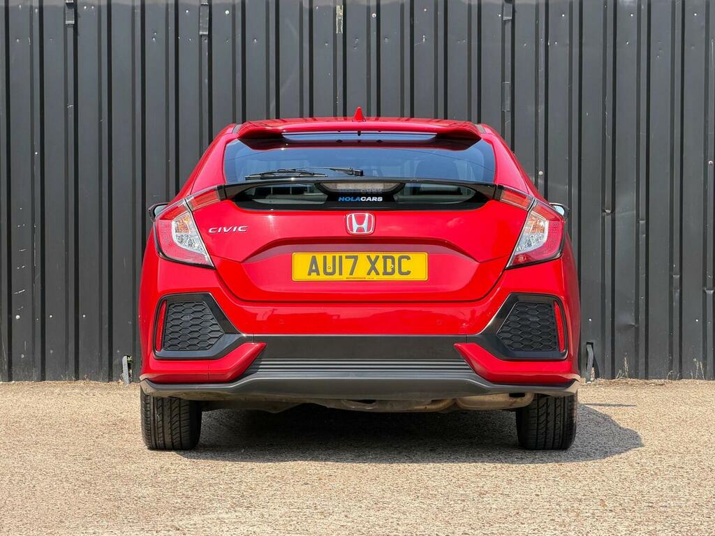 Honda Civic 1.0 Vtec Turbo Se Euro 6 S S AU17XDC Red #6