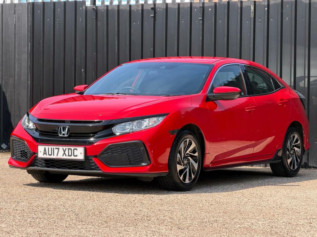 Honda Civic 1.0 Vtec Turbo Se Euro 6 S S AU17XDC Red #3