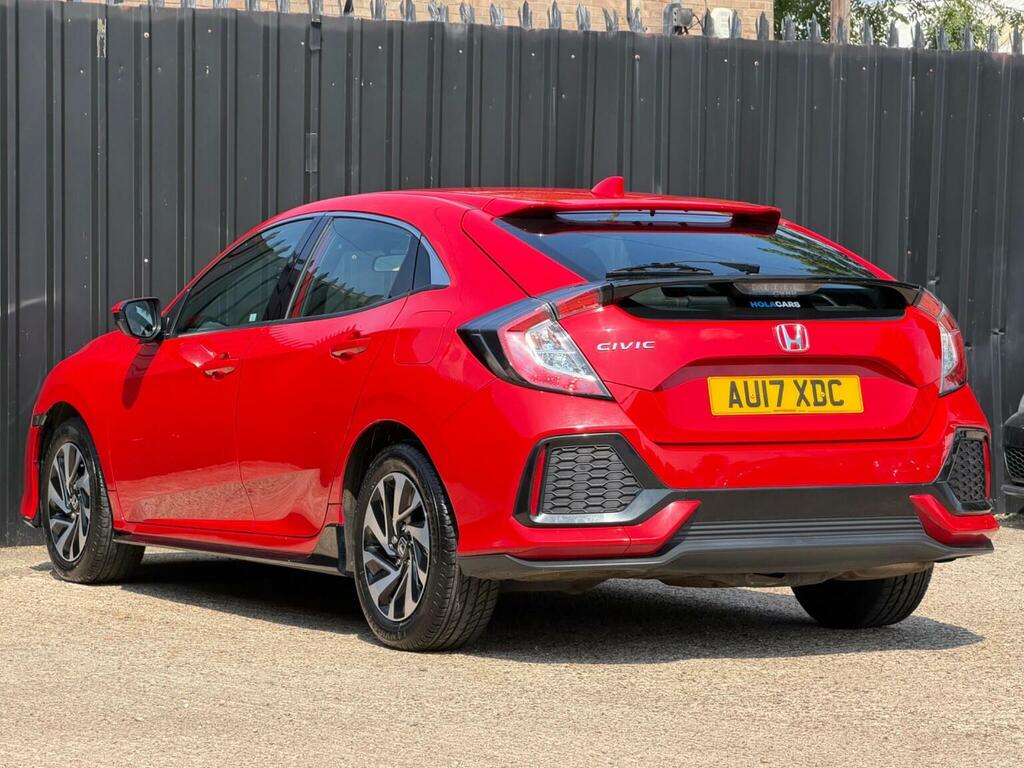Honda Civic 1.0 Vtec Turbo Se Euro 6 S S AU17XDC Red #5
