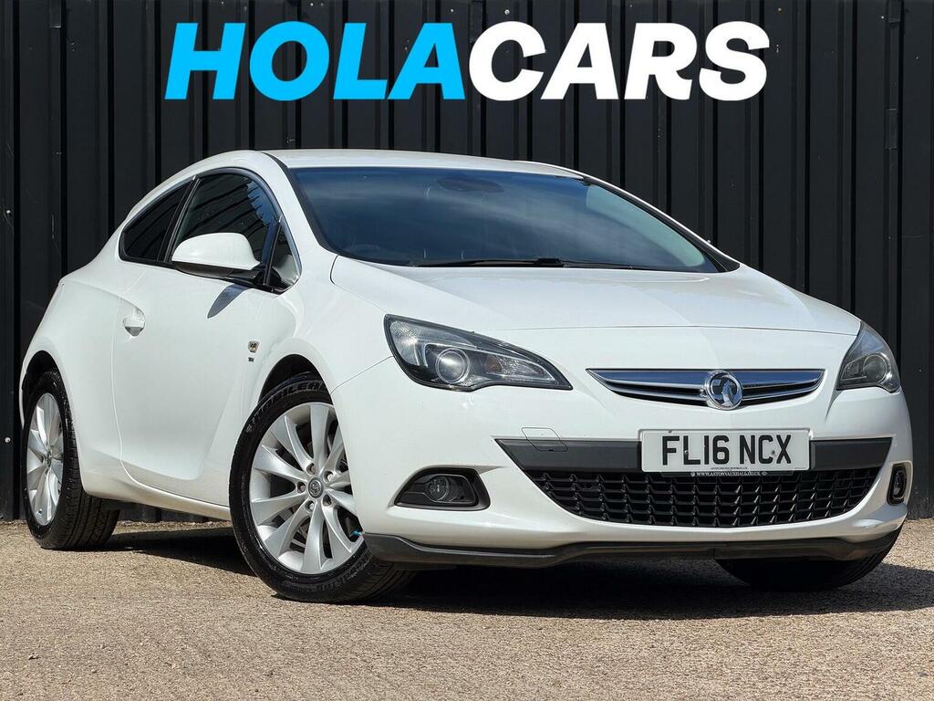 Vauxhall Astra GTC 1.4I Turbo Sri Euro 6 S S White