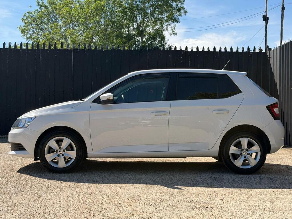 Skoda Fabia 1.0 S Plus Euro 6 S S White #5