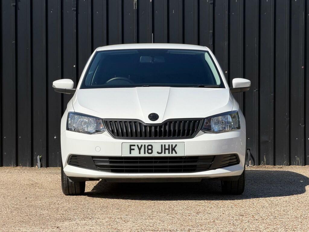 Skoda Fabia 1.0 S Plus Euro 6 S S White #3