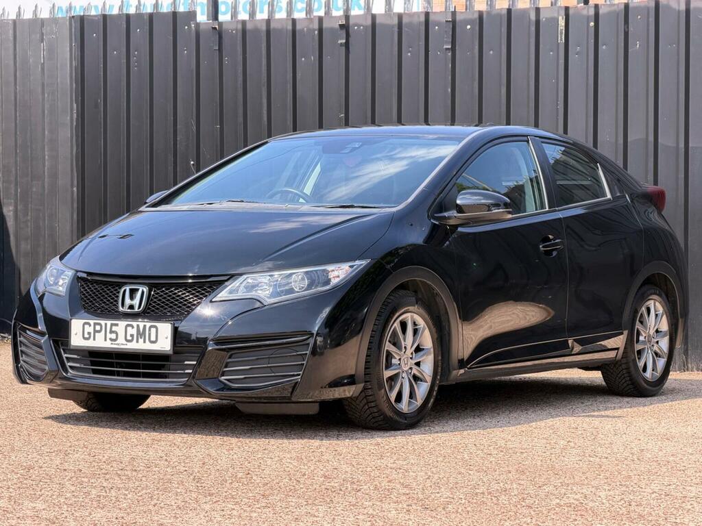 Honda Civic 1.4 I-vtec S Euro 6 S S Black #4