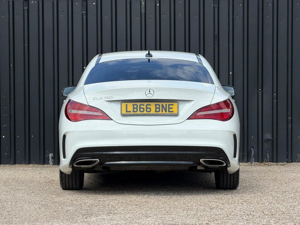 Mercedes-Benz CLA Class 1.6 Cla180 Amg Line Coupe 7G-dct Euro 6 S S White #6
