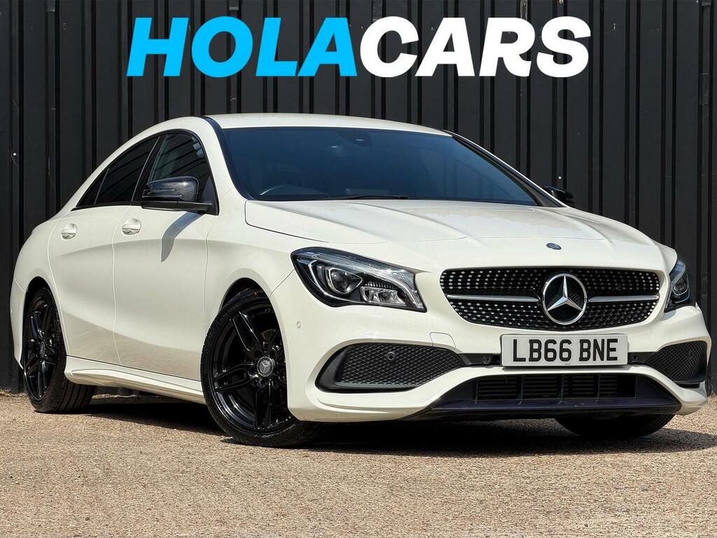 Mercedes-Benz CLA Class 1.6 Cla180 Amg Line Coupe 7G-dct Euro 6 S S White