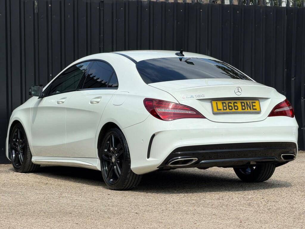 Mercedes-Benz CLA Class 1.6 Cla180 Amg Line Coupe 7G-dct Euro 6 S S White #5