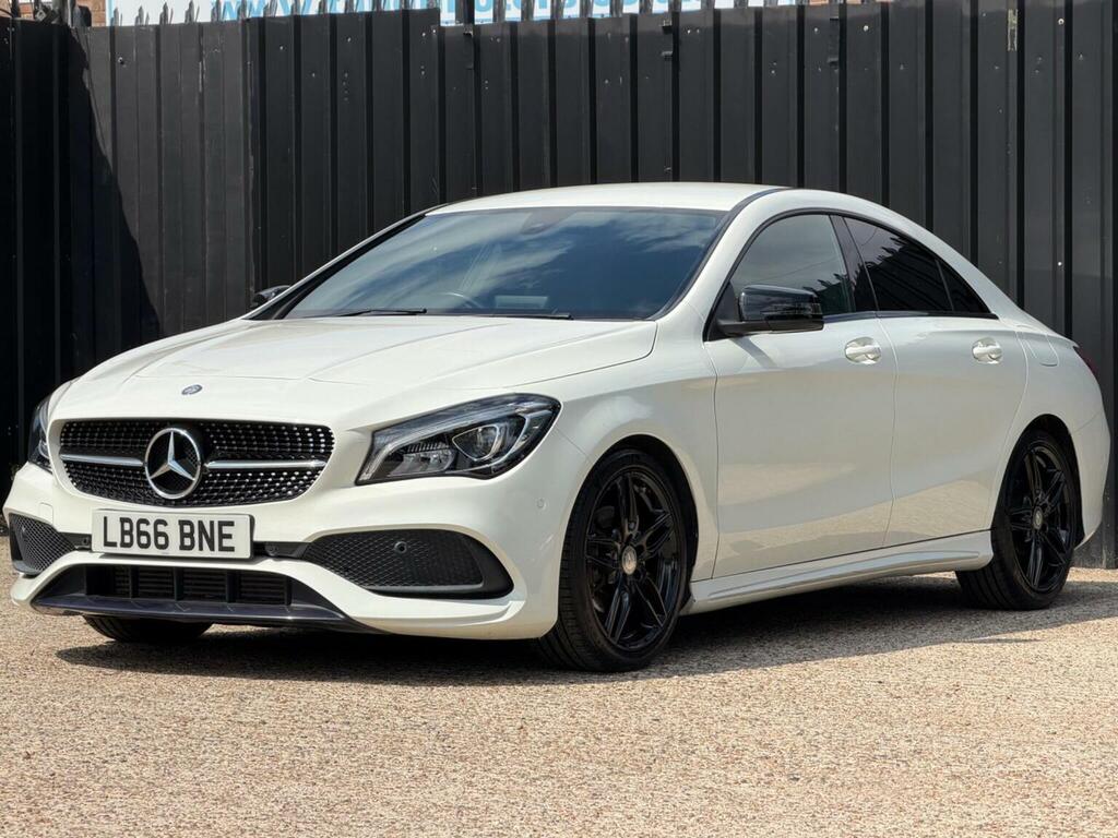 Mercedes-Benz CLA Class 1.6 Cla180 Amg Line Coupe 7G-dct Euro 6 S S White #3