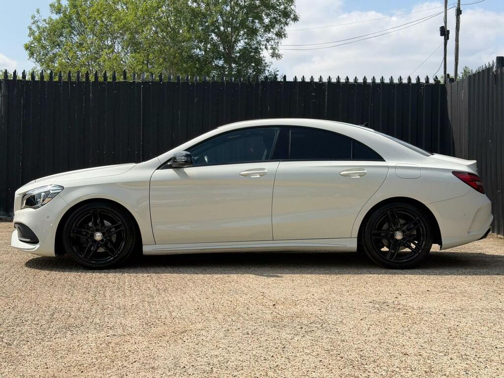 Mercedes-Benz CLA Class 1.6 Cla180 Amg Line Coupe 7G-dct Euro 6 S S White #4
