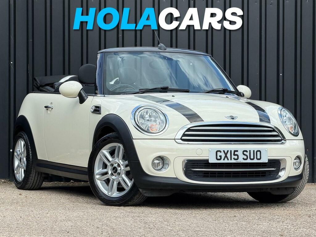 Mini Convertible 1.6 Cooper Euro 6 S S White