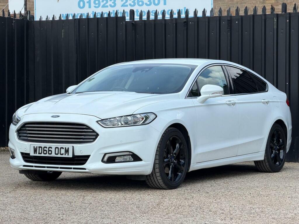 Ford Mondeo 2.0T Ecoboost Titanium Euro 6 S S White #4