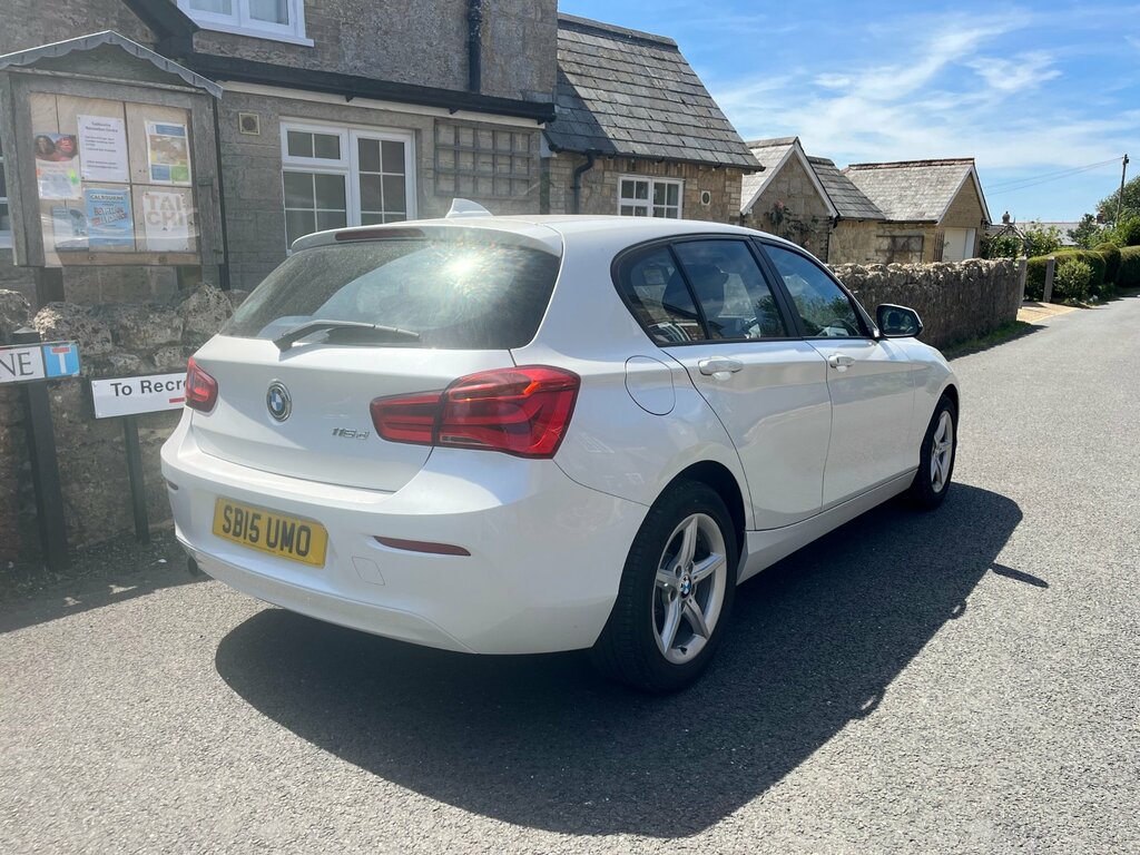 BMW 1 Series 1.5 116D Se Hatchback Euro 6 S White #4