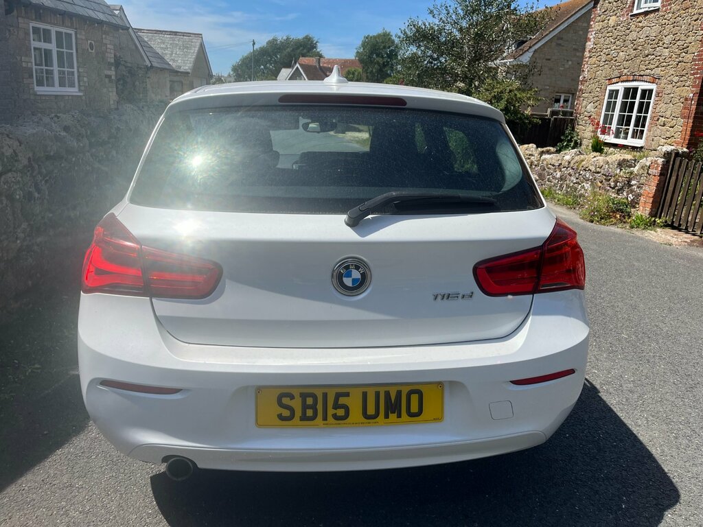 BMW 1 Series 1.5 116D Se Hatchback Euro 6 S White #5
