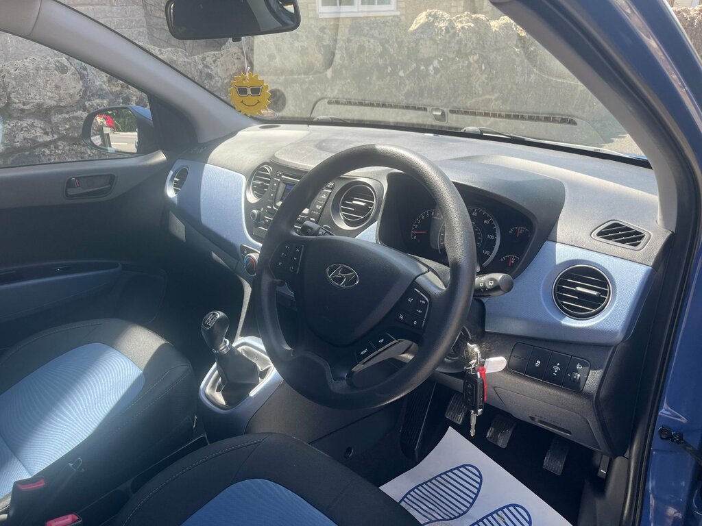 Hyundai I10 1.0 Se Hatchback Euro 5 66 Ps Blue #3