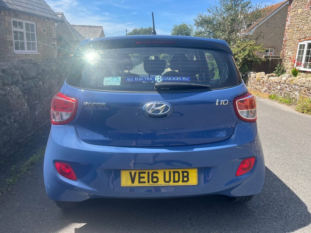 Hyundai I10 1.0 Se Hatchback Euro 5 66 Ps Blue #5