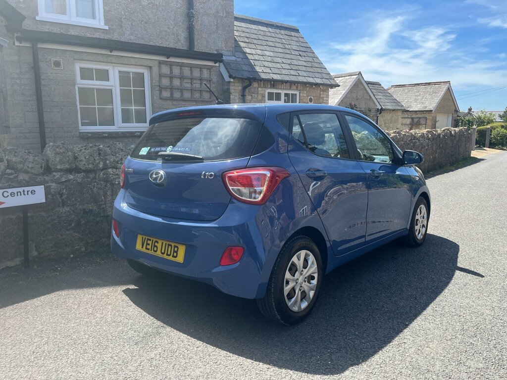 Hyundai I10 1.0 Se Hatchback Euro 5 66 Ps Blue #4