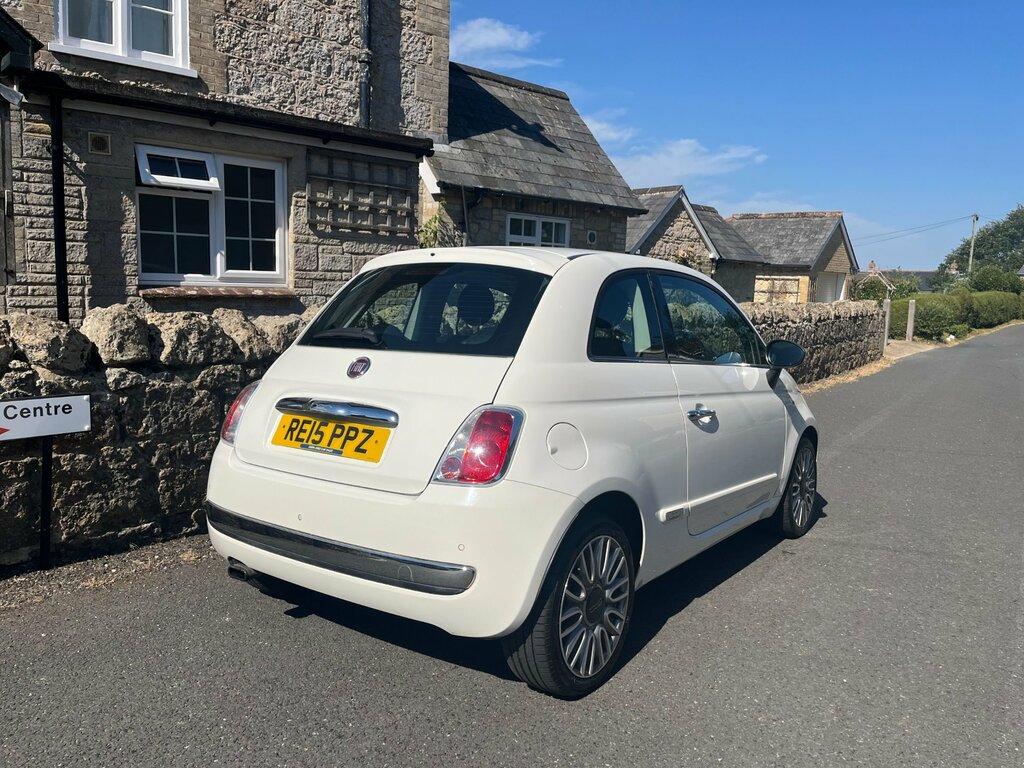 Fiat 500 0.9 Twinair Lounge Hatchback Eur White #4