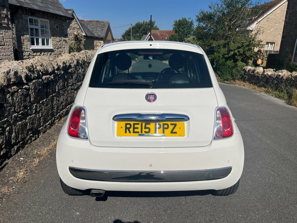 Fiat 500 0.9 Twinair Lounge Hatchback Eur White #5