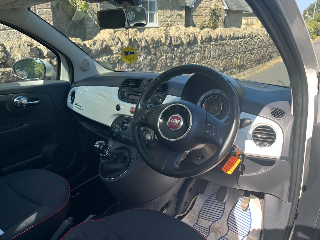 Fiat 500 0.9 Twinair Lounge Hatchback Eur White #3