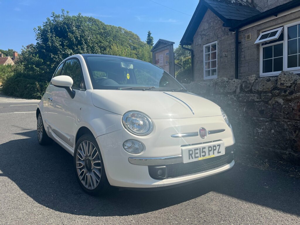 Fiat 500 0.9 Twinair Lounge Hatchback Eur White