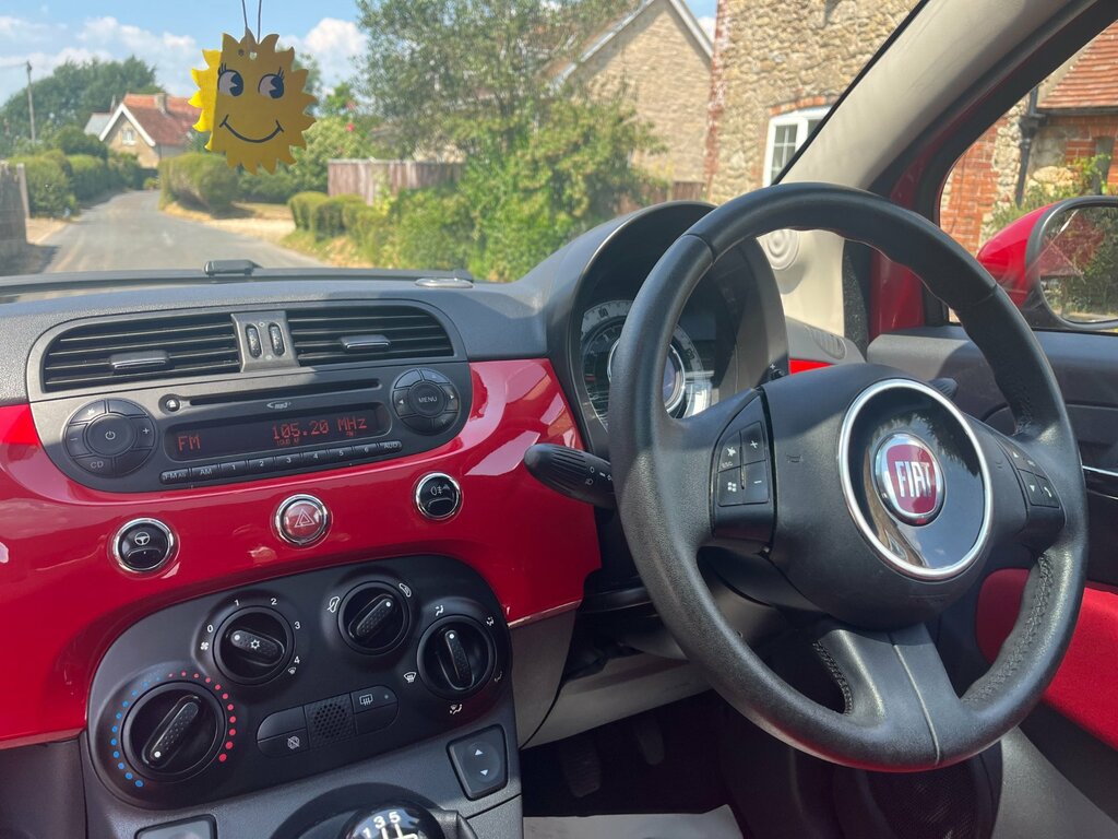 Fiat 500 White #9