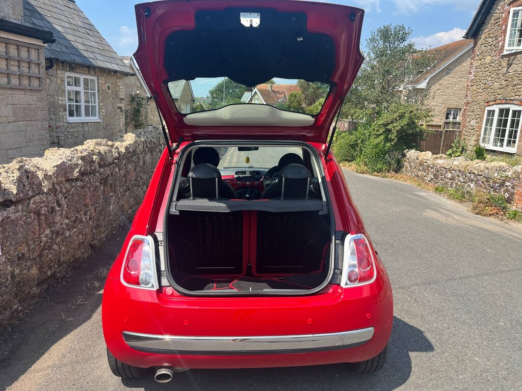 Fiat 500 1.2 Lounge Hatchback Euro 5 Ss Red #6