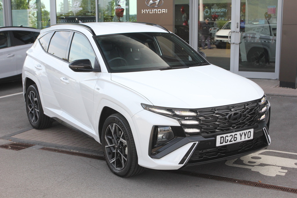 Hyundai Tucson 1.6T 239 Hybrid N Line White