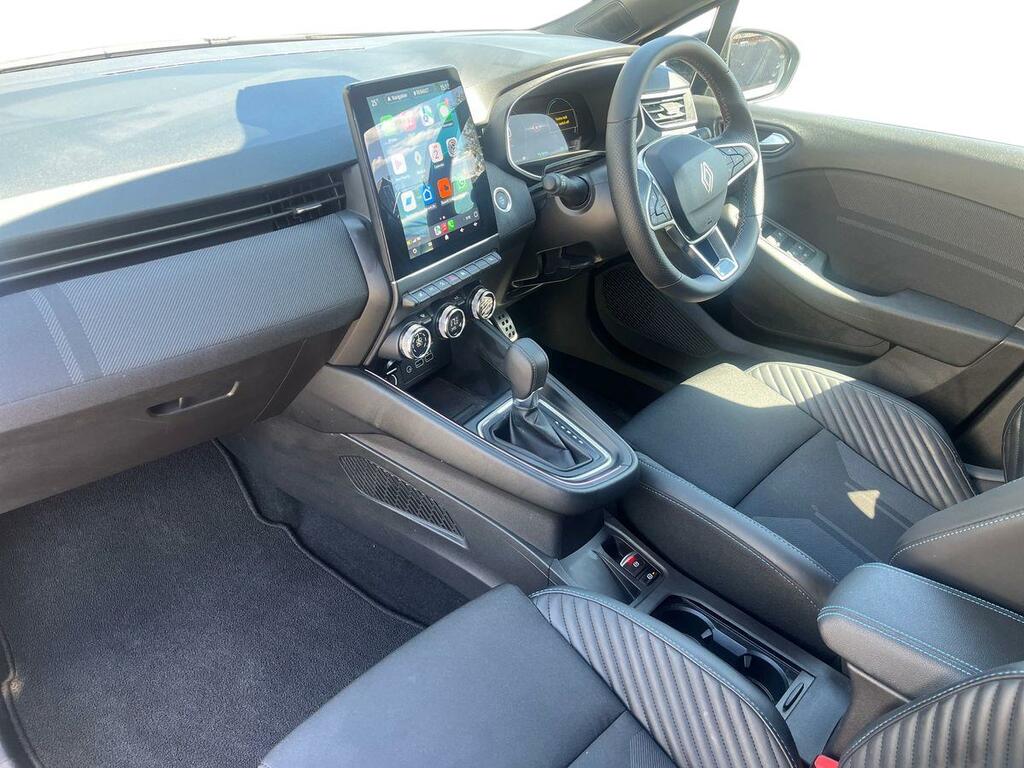 Renault Clio 1.6 E-tech Full Hybrid 145 Esprit Alpine BD25FXJ Black #3