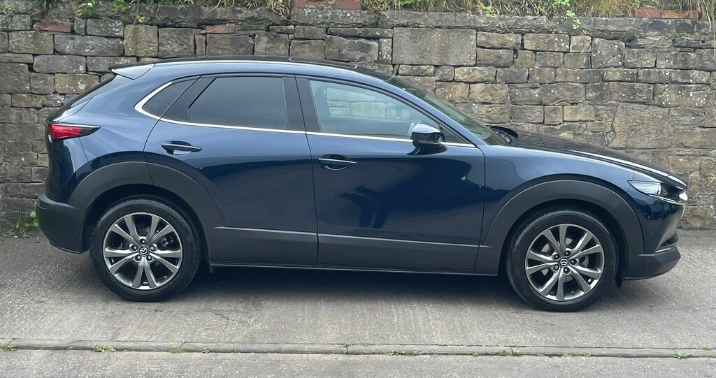 Mazda CX-30 2.0 E-skyactiv X Mhev Gt Sport MX72ZZM Blue #4