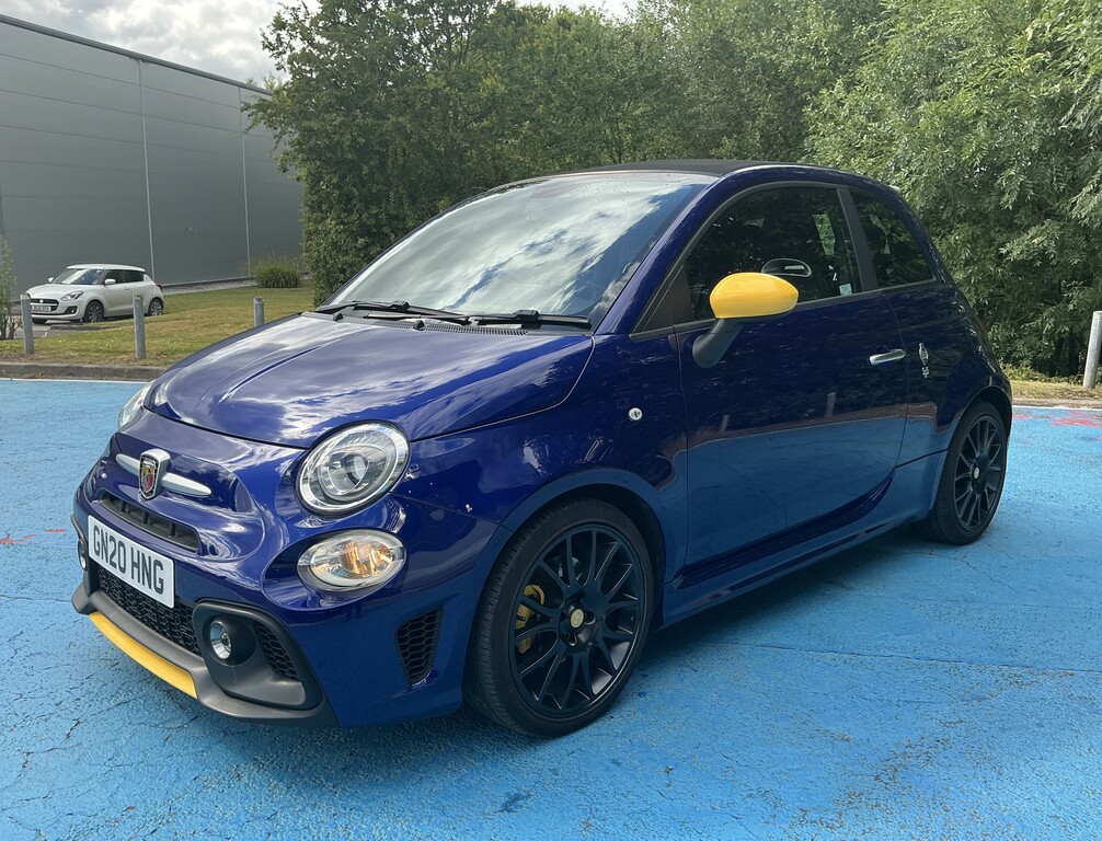 Abarth 595 1.4 T-jet 165 Pista 70Th Anniversary GN20HNG Blue #4