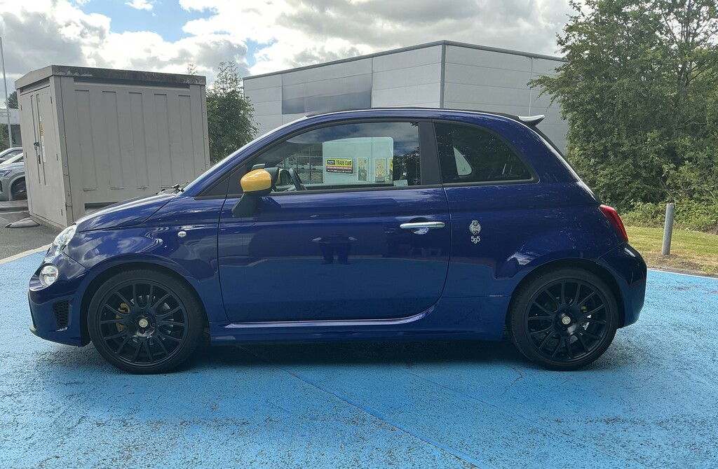 Abarth 595 1.4 T-jet 165 Pista 70Th Anniversary GN20HNG Blue #5