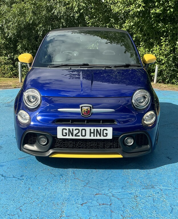 Abarth 595 1.4 T-jet 165 Pista 70Th Anniversary GN20HNG Blue #3