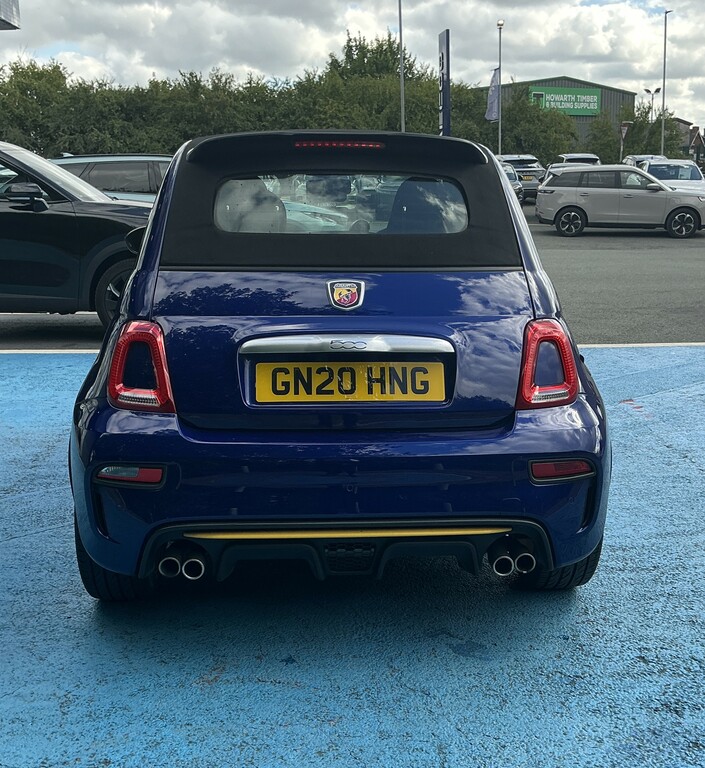 Abarth 595 1.4 T-jet 165 Pista 70Th Anniversary GN20HNG Blue #6