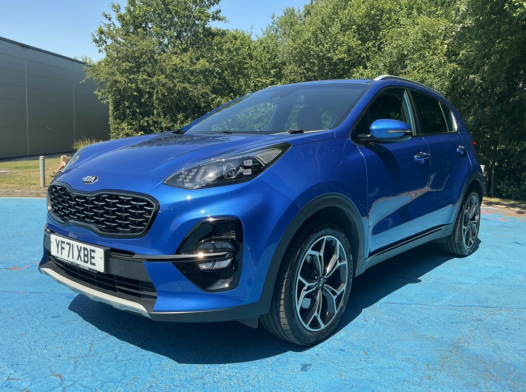 Kia Sportage 1.6 Crdi 48V Isg Gt-line Blue #4