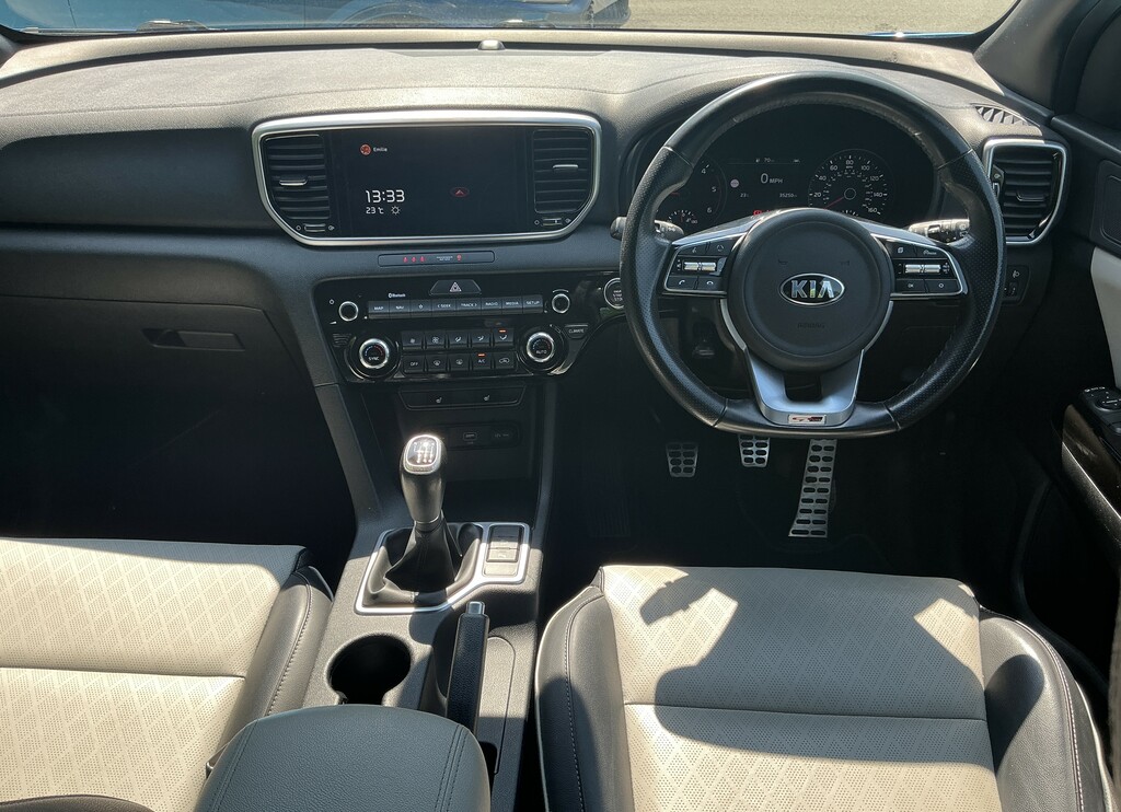 Kia Sportage 1.6 Crdi 48V Isg Gt-line Blue #2