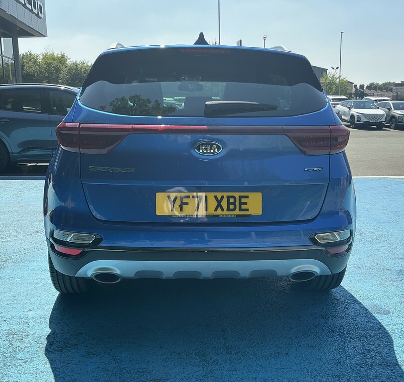 Kia Sportage 1.6 Crdi 48V Isg Gt-line Blue #6
