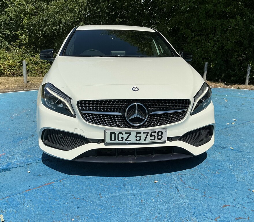 Mercedes-Benz A Class A200d Amg Line Premium DGZ5758 White #3