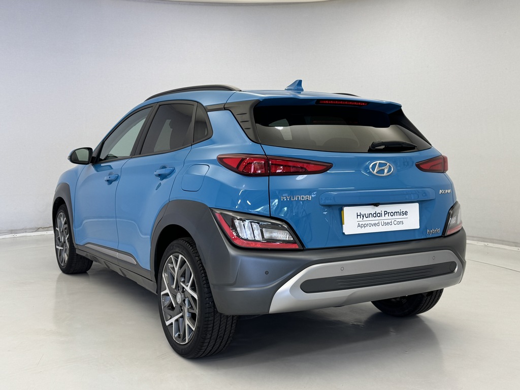 Hyundai Kona 1.6 Gdi Hybrid Premium Dct PX23OZM Blue #6