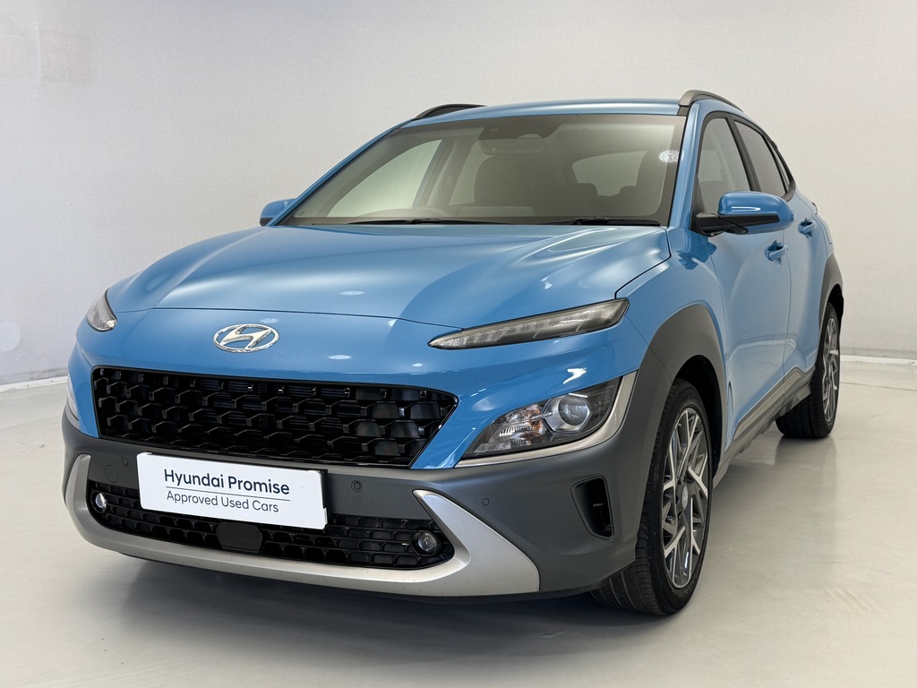 Hyundai Kona 1.6 Gdi Hybrid Premium Dct PX23OZM Blue #4