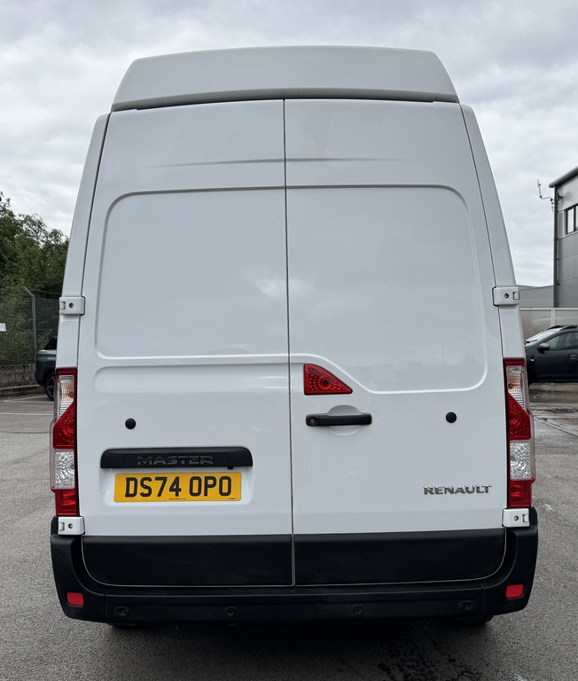 Renault Master Lh35 Blue Dci 135 Start High Roof Van DS74OPO White #5