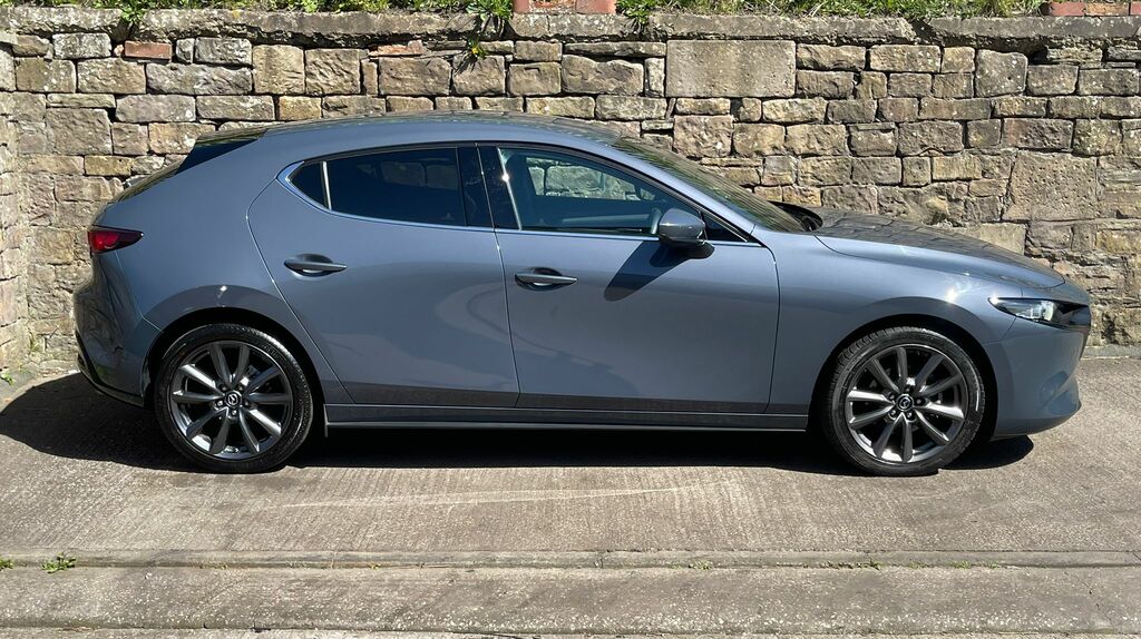 Mazda 3 2.5 E-skyactiv G Mhev 140 Exclusive-line MJ25YJU Grey #4