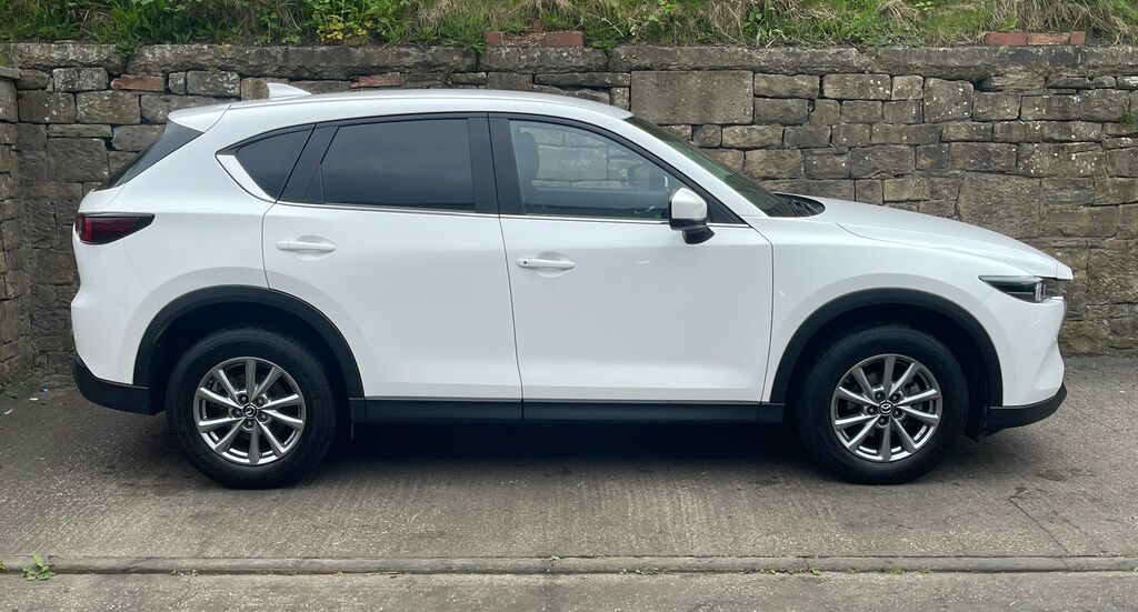 Mazda CX-5 2.0 E-skyactiv G Mhev Centre-line MC75FWB White #3