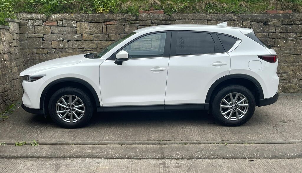 Mazda CX-5 2.0 E-skyactiv G Mhev Centre-line MC75FWB White #4