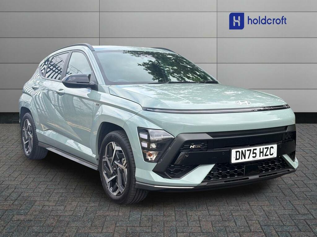 Hyundai Kona 1.6 Hybrid 138 N Line Dct DN75HZC Green