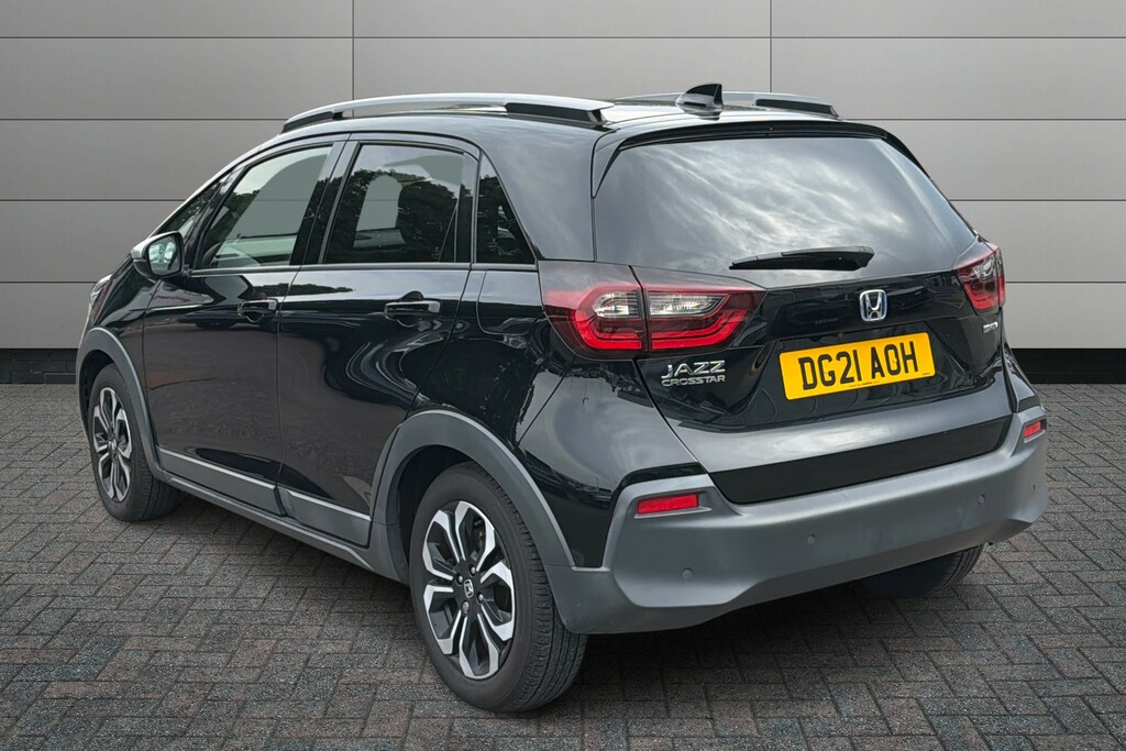 Honda Jazz 1.5 I-mmd Hybrid Crosstar Ex Ecvt DG21AOH Black #3