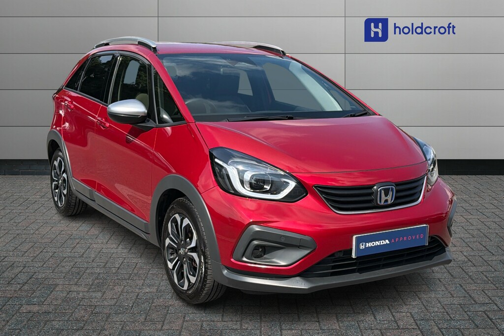 Honda Jazz 1.5 I-mmd Hybrid Crosstar Ex Ecvt Red