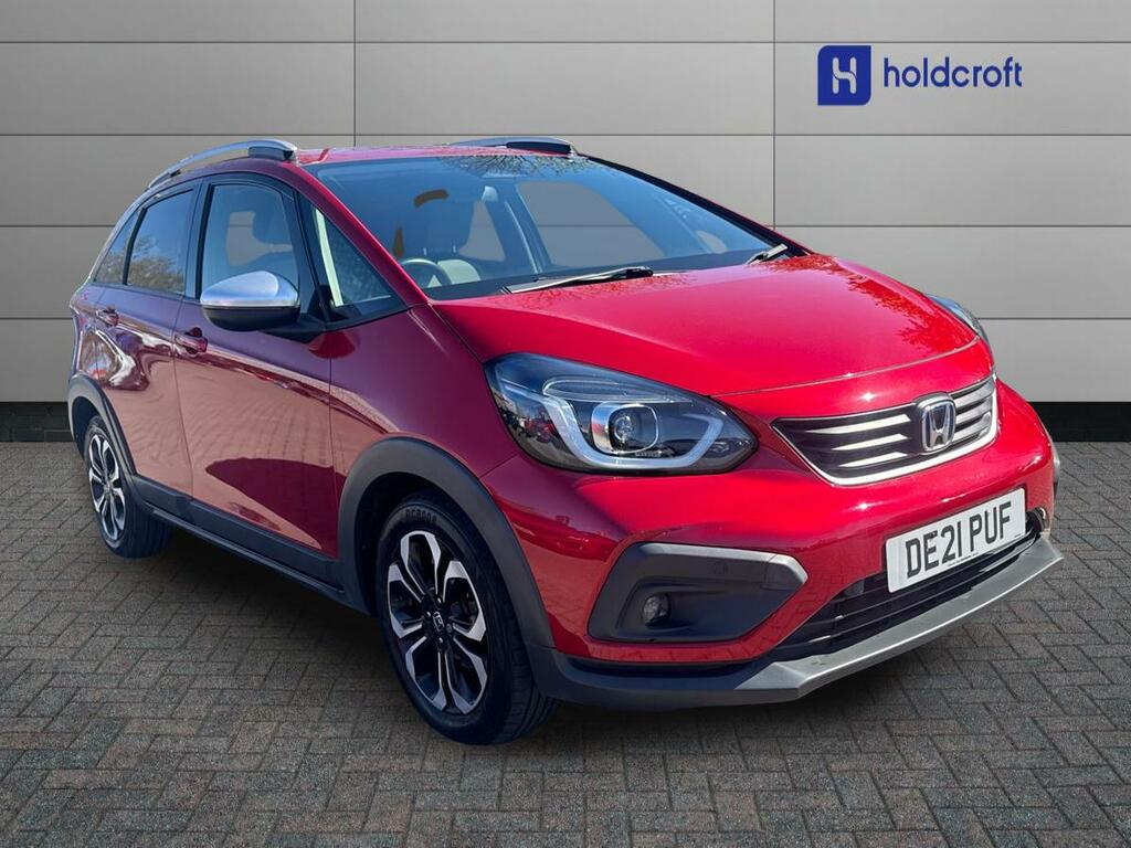 Honda Jazz 1.5 I-mmd Hybrid Crosstar Ex Ecvt Red